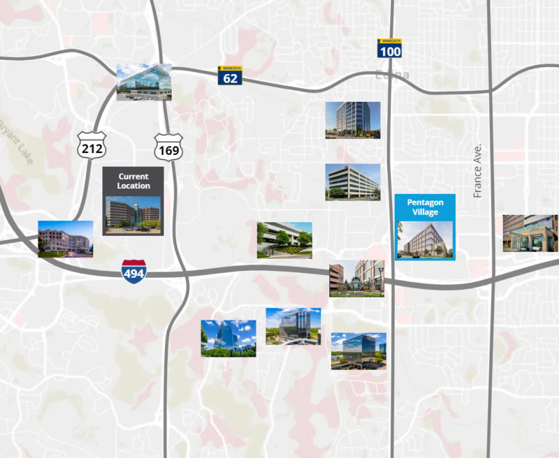 West/Southwest Metro Real Estate Map